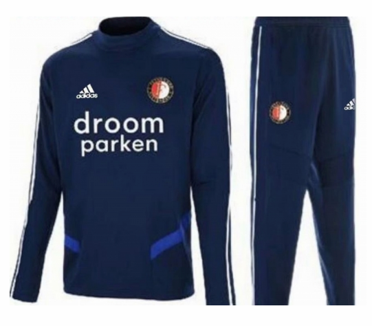Veste de survêtement Feyenoord 2020 costume bleu